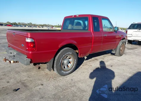 2002 Ford Ranger Edge/Tremor/Xlt из США, поврежденный, VIN 1FTYR44U52PA89569